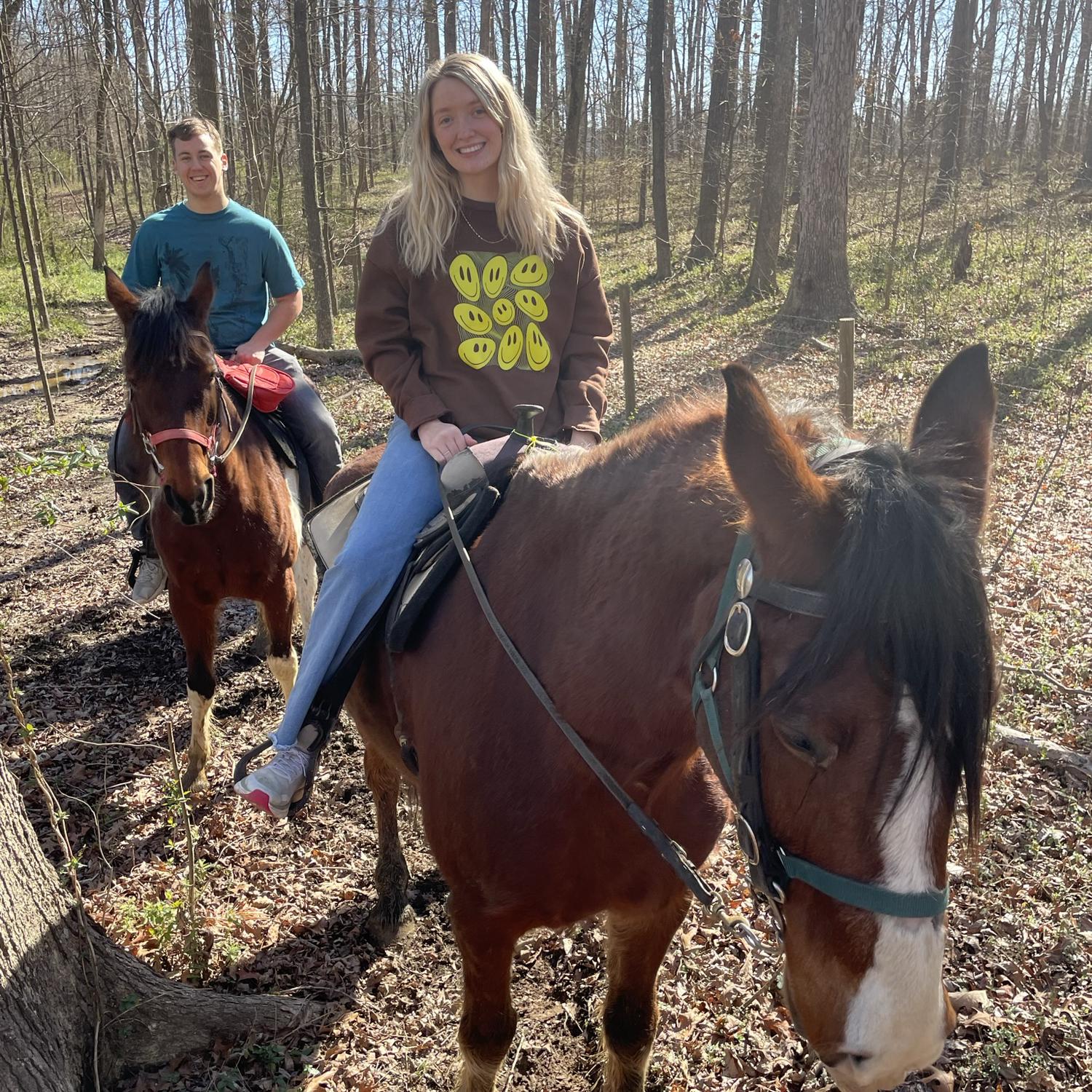 Horse riding