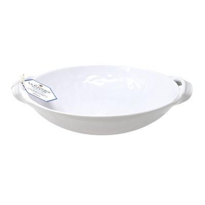 Le Cadeaux Bianco Per Tutti 2-Handled Bowl