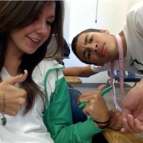 I think our first photo together (2011)