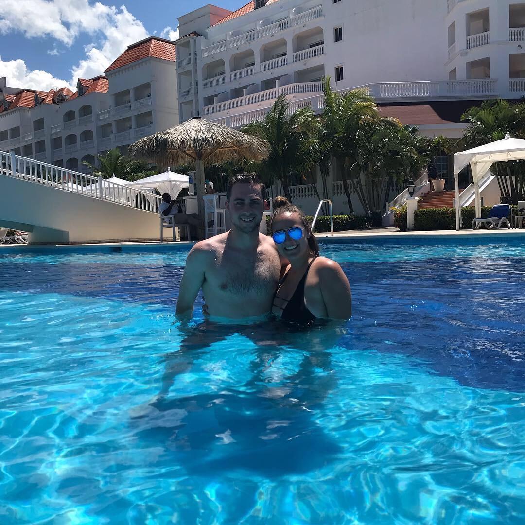 Our first vacation engaged, just the two of us, about two weeks following our engagement