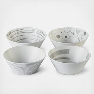 Pacific Assorted Cereal Bowl, Set of 4