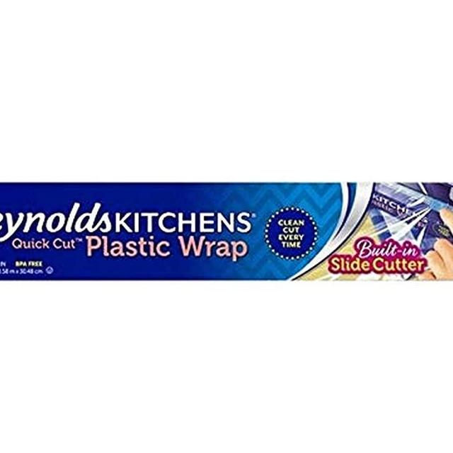 Reynolds Kitchens Quick Cut Plastic Wrap - 225 Sq Ft roll