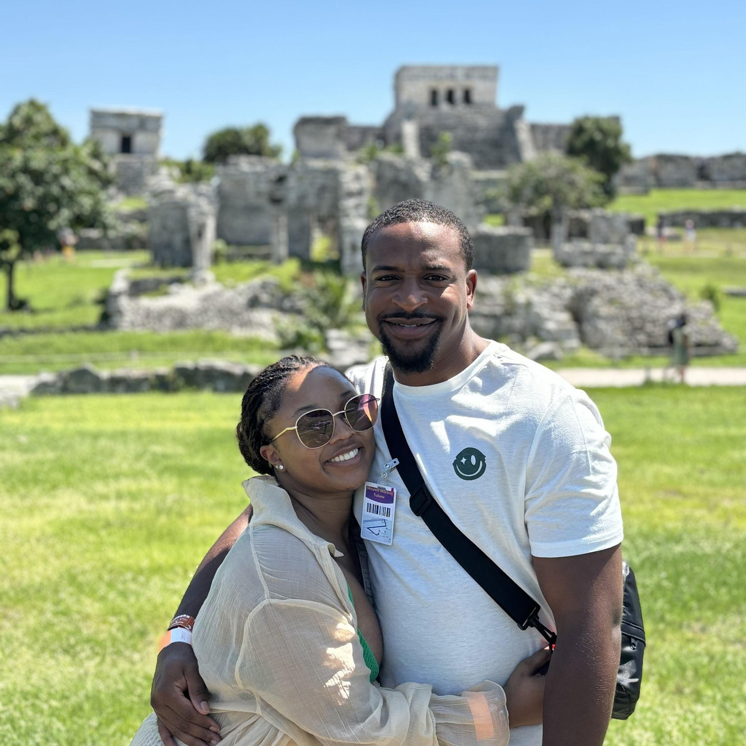 Our first trip out of the country together