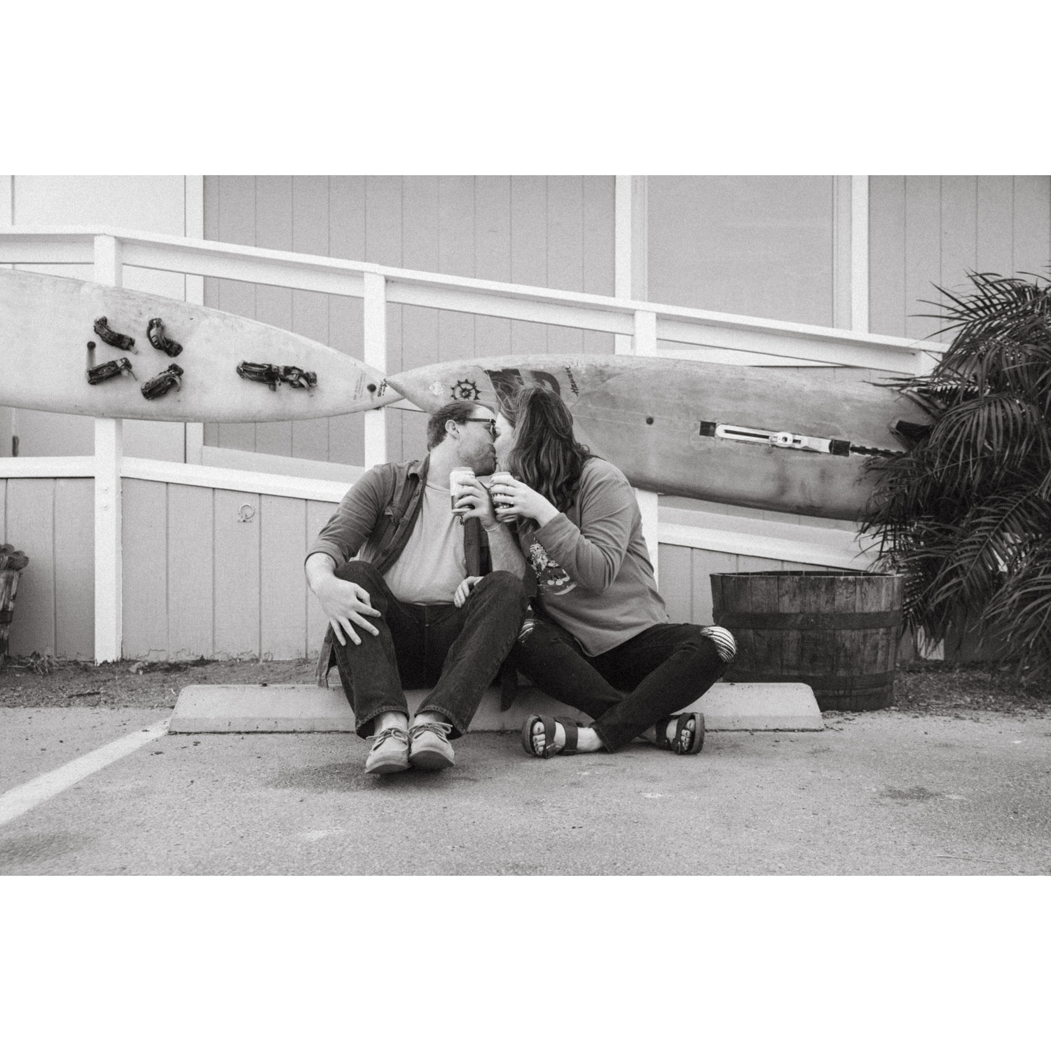 Jalama Beach engagement photos by Kadi Tobin.