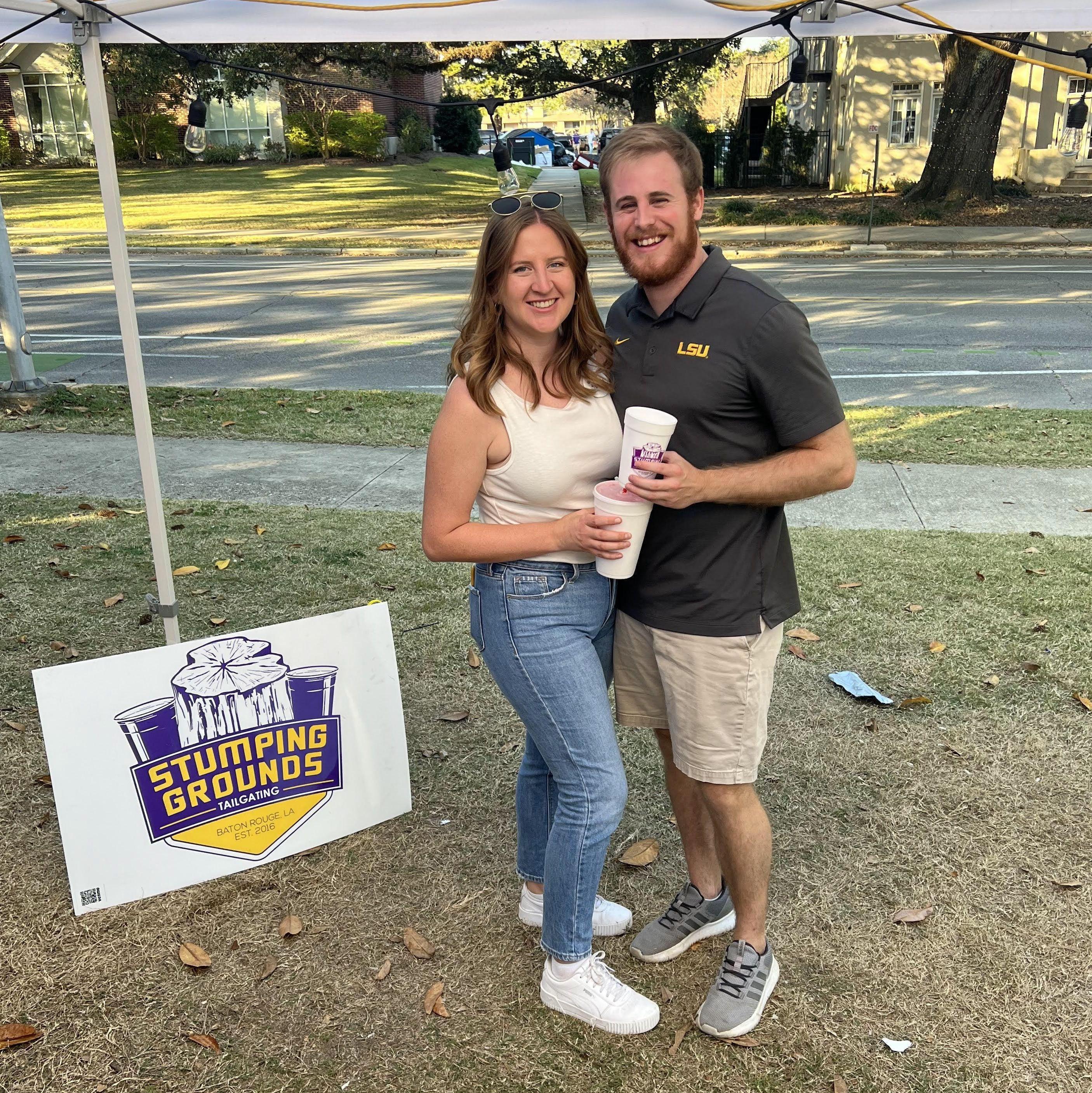 LSU Tailgating at the Stumping Grounds