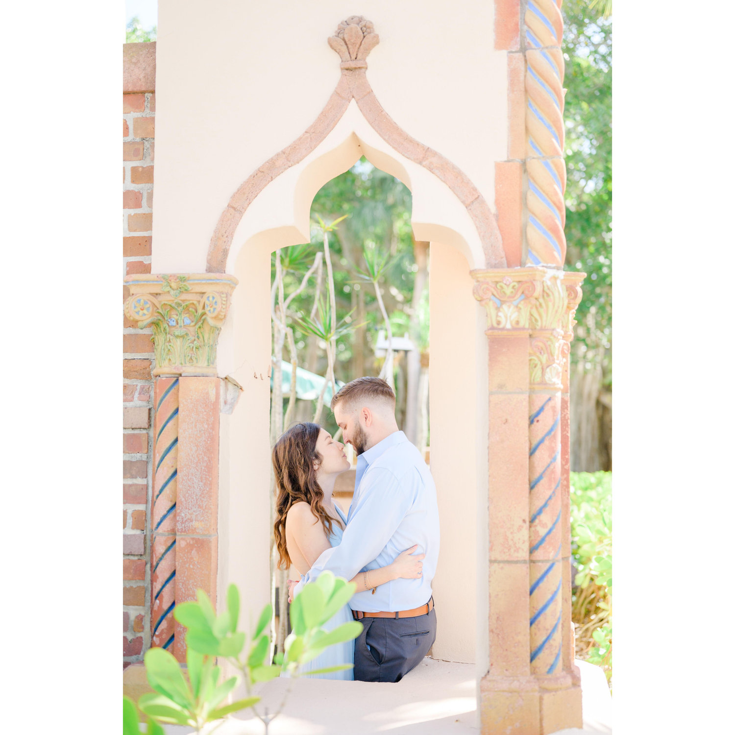 Engagement session at Ringling Museum!