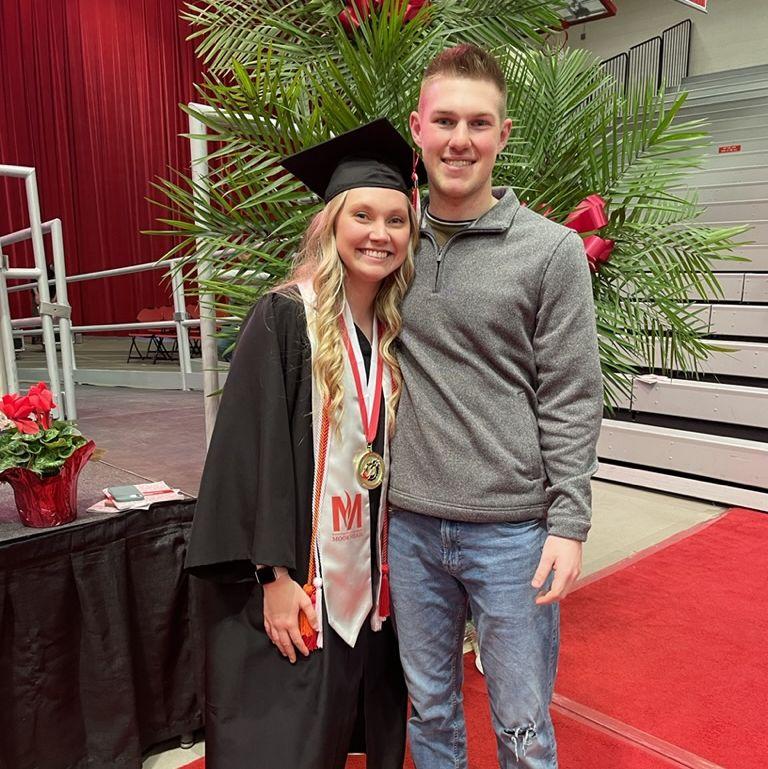 5/13/2022 Jensen's MSUM undergrad graduation... grad school at MSUM incoming :)
