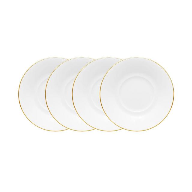 Noritake Accompanist Set of 4 Saucers