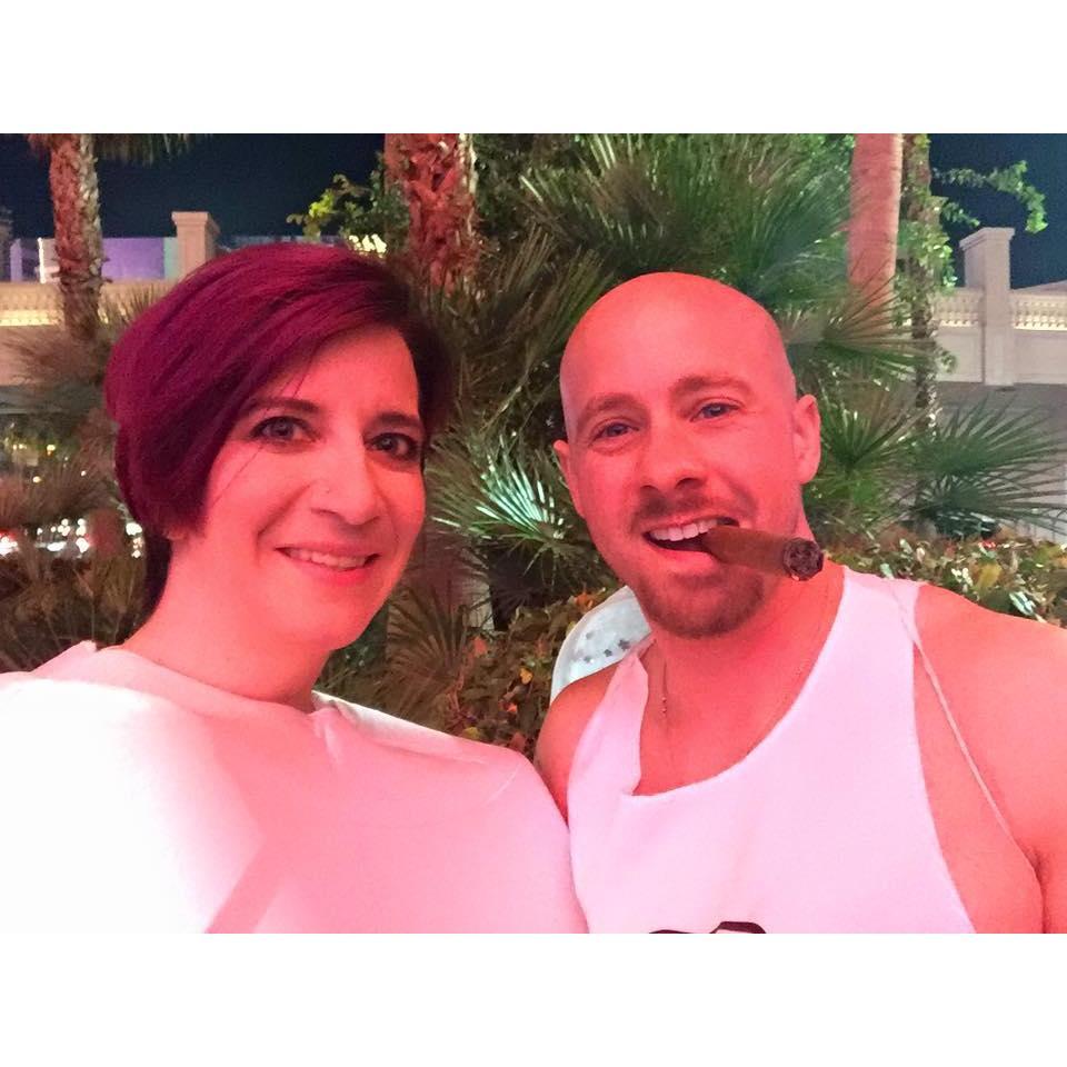 Halloween 2015 in Las Vegas- Graham was the Tooth Fairy and Lisa the Tooth. Forever a great pair.