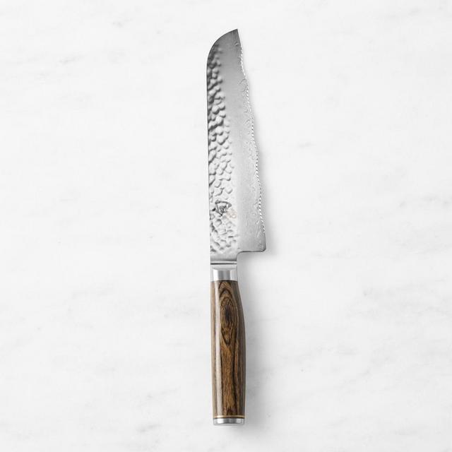 Shun Premier Serrated Master Utility Knife, 7"