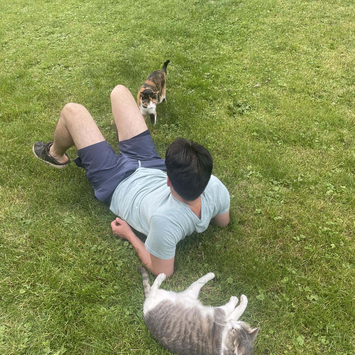 Dad and his girls