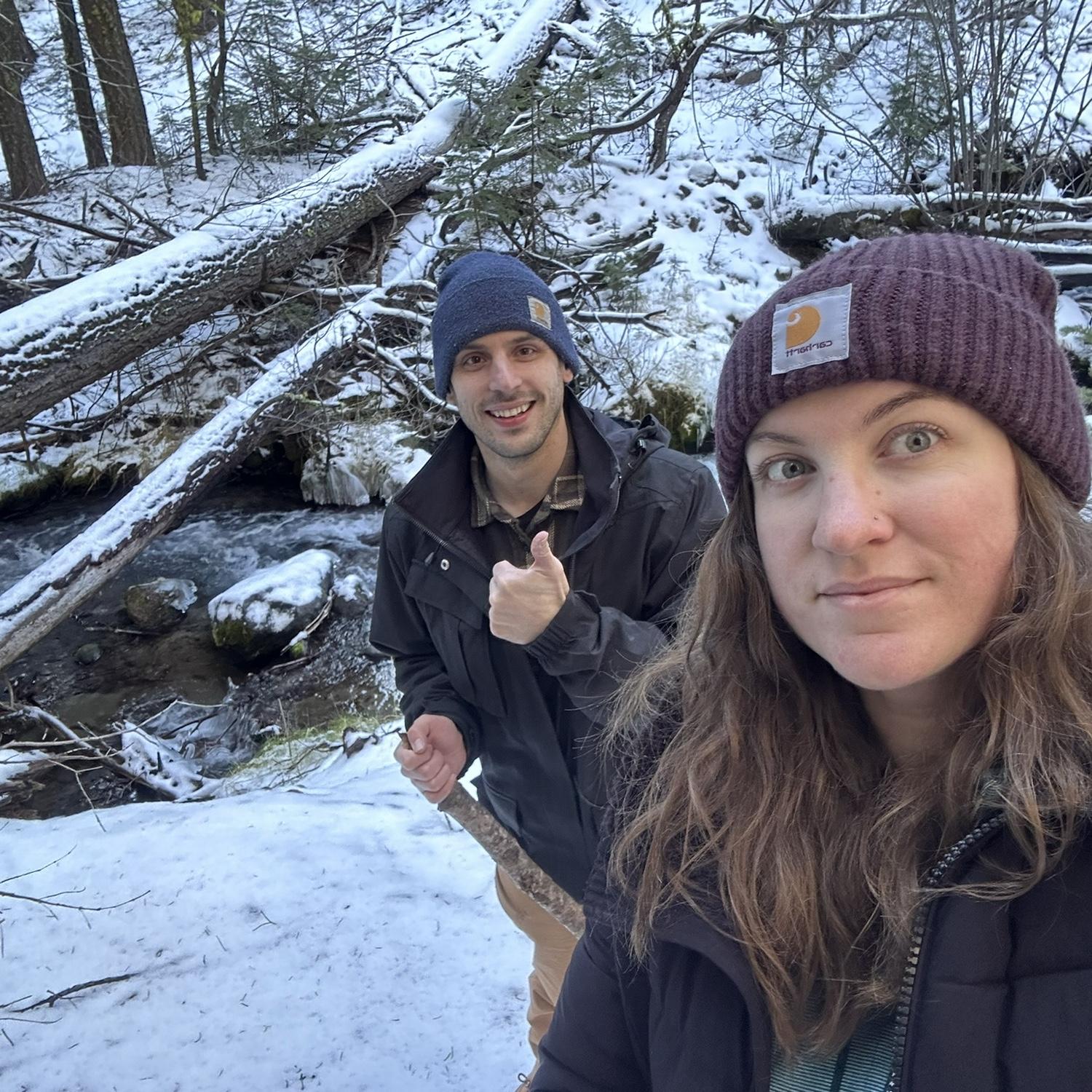 Hiking in Mt. Lassen National Park- December 2023