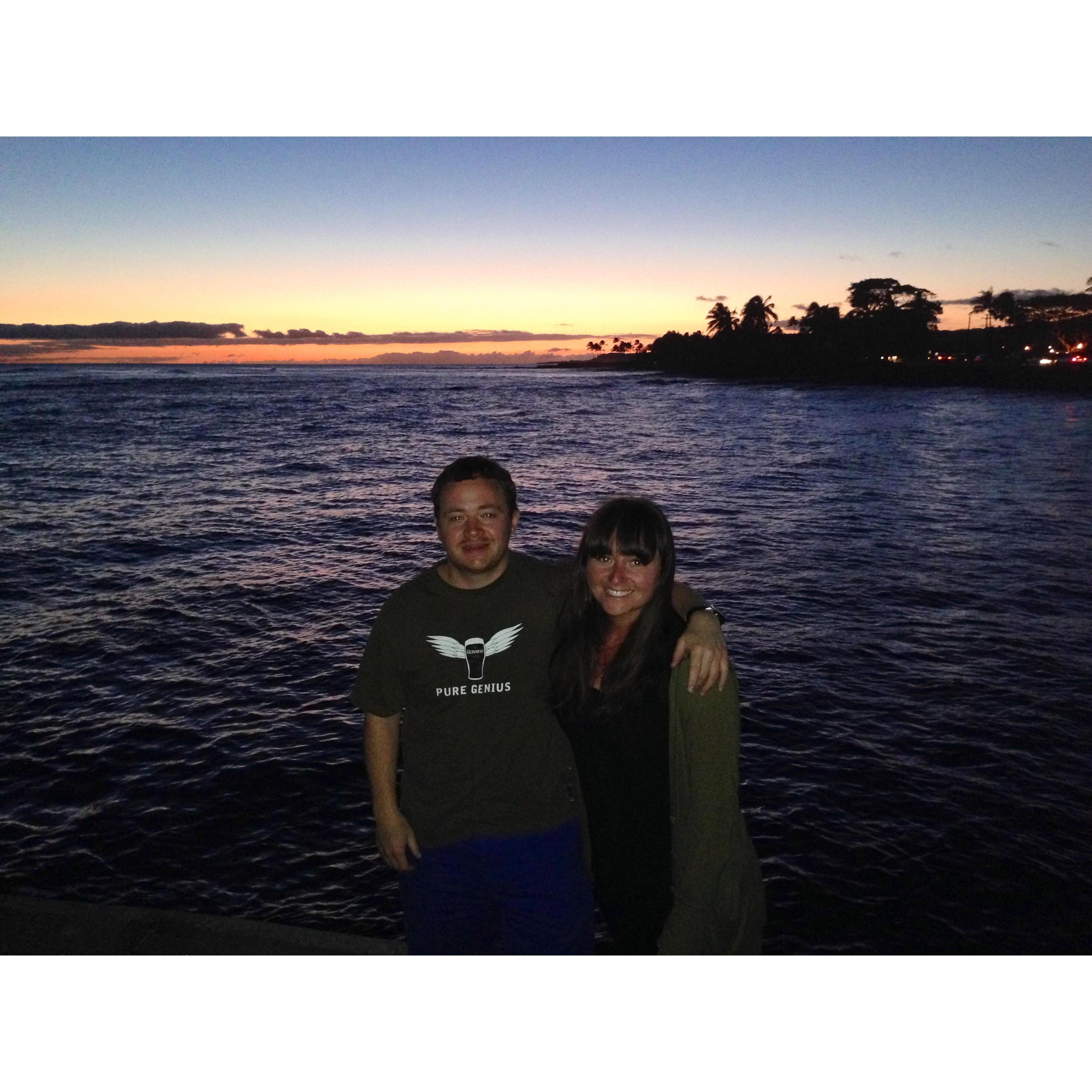 First couple photo of us.