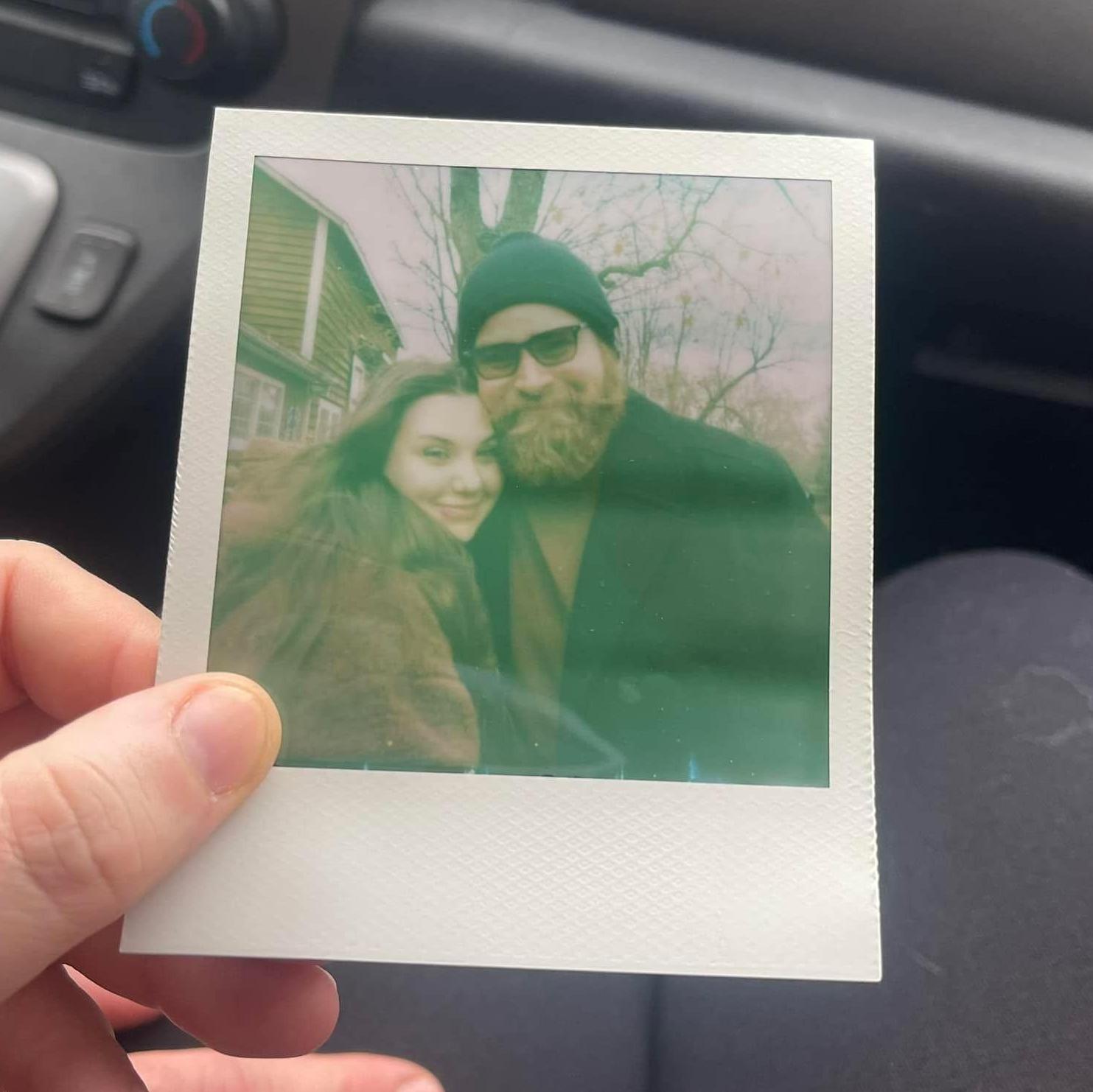 Nikki's polaroid from when I was visiting for thanksgiving