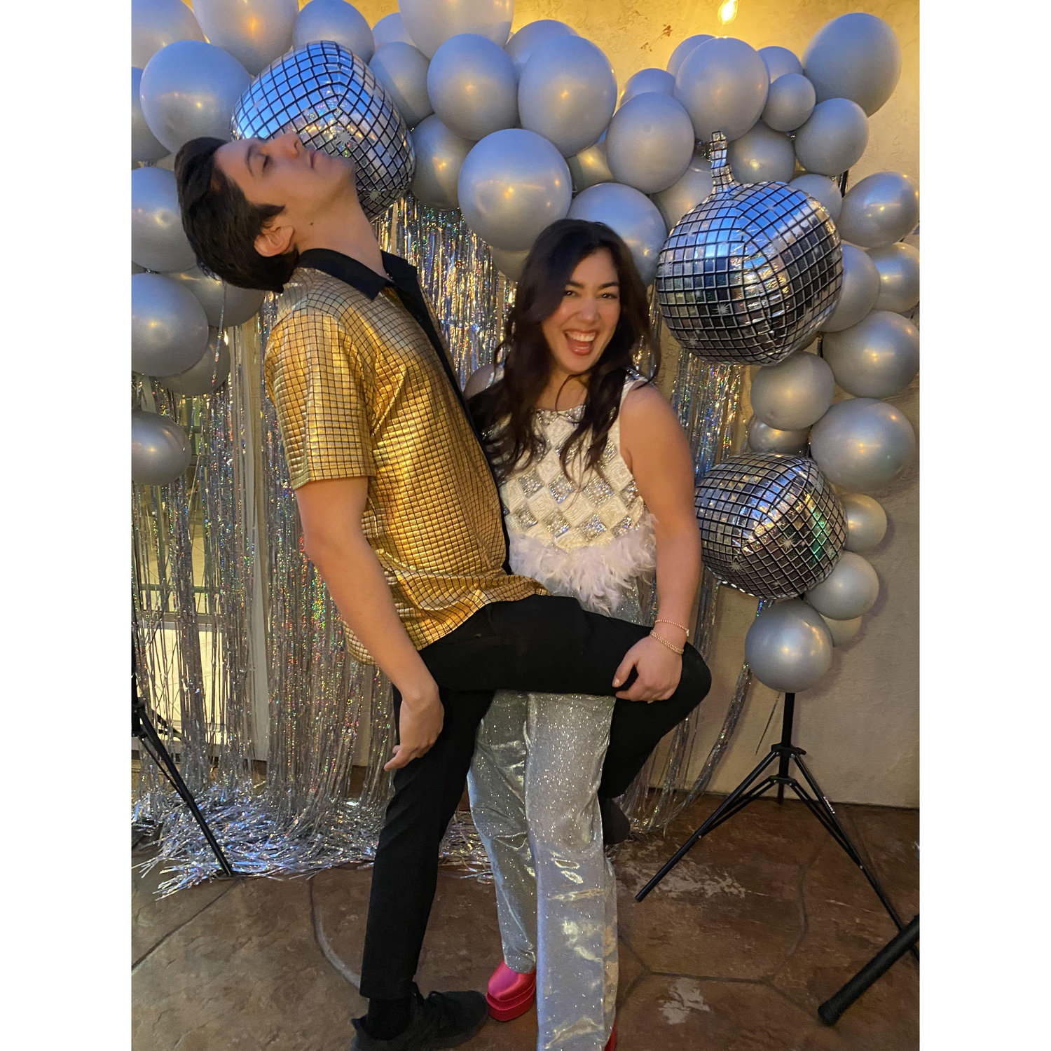 Silly disco party for Alex's 30th Birthday!
