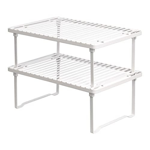 AmazonBasics Stackable Kitchen Storage Shelves