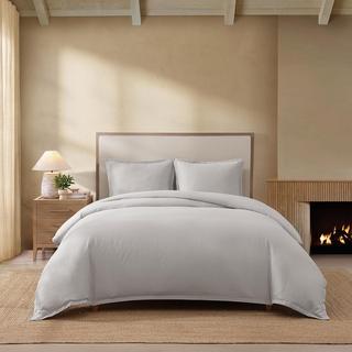 European Linen 3-Piece Duvet Cover Set