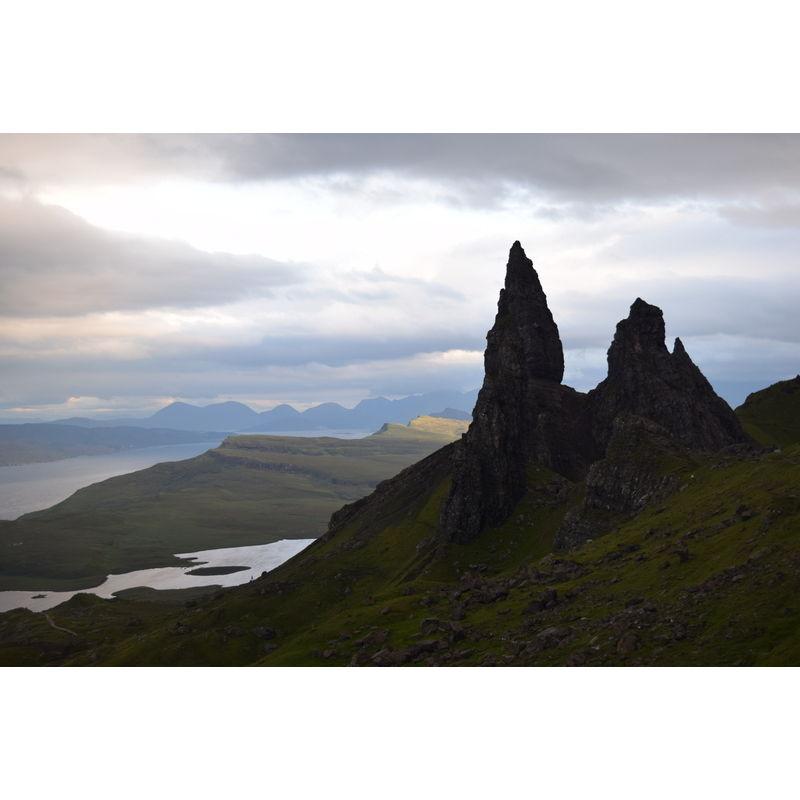 Portree, Scotland | Just as moody as we expected.