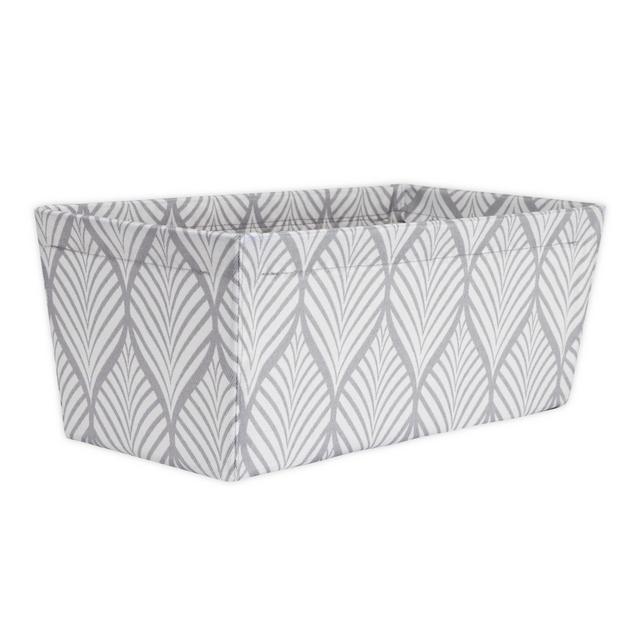 E-Z Do Small Leaf Storage Bin in Grey