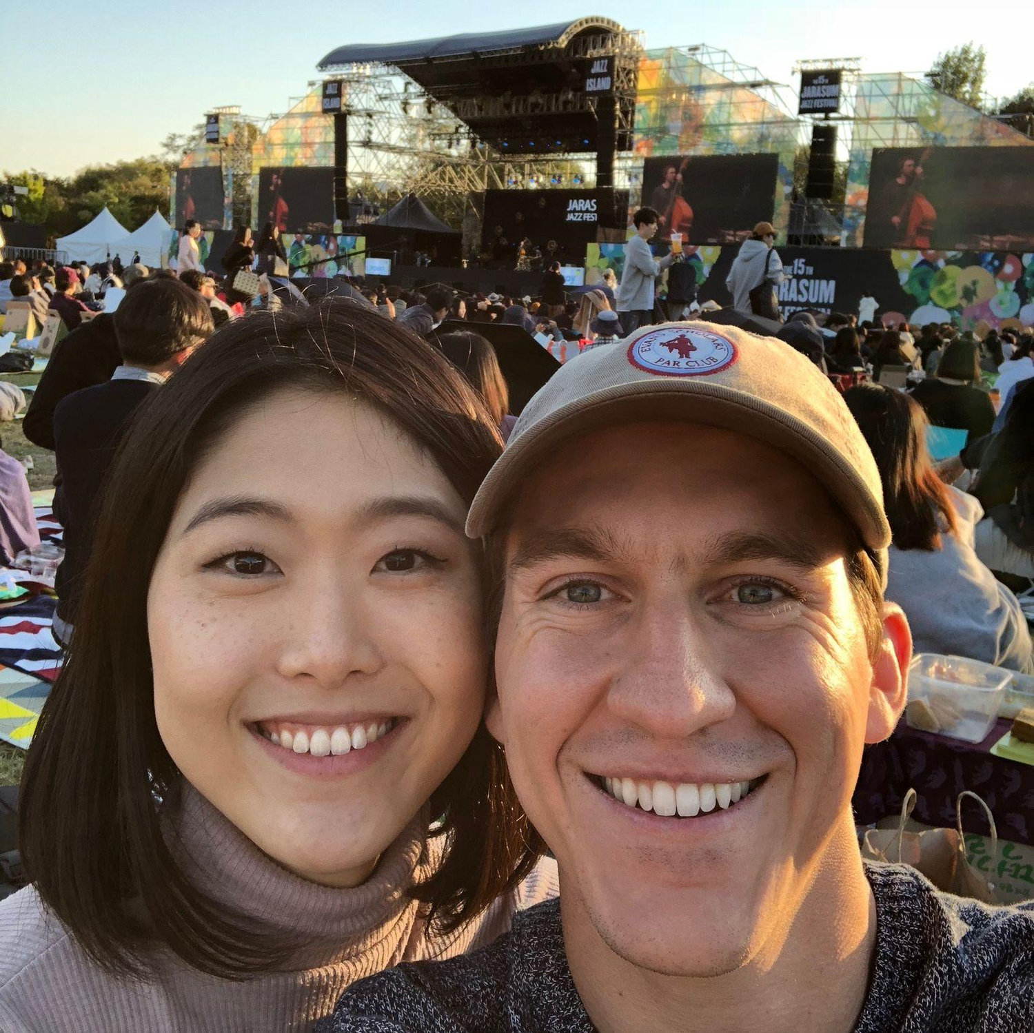 Annual pilgrimage to the Jarasum Jazz Festival in Gapyeong, South Korea.