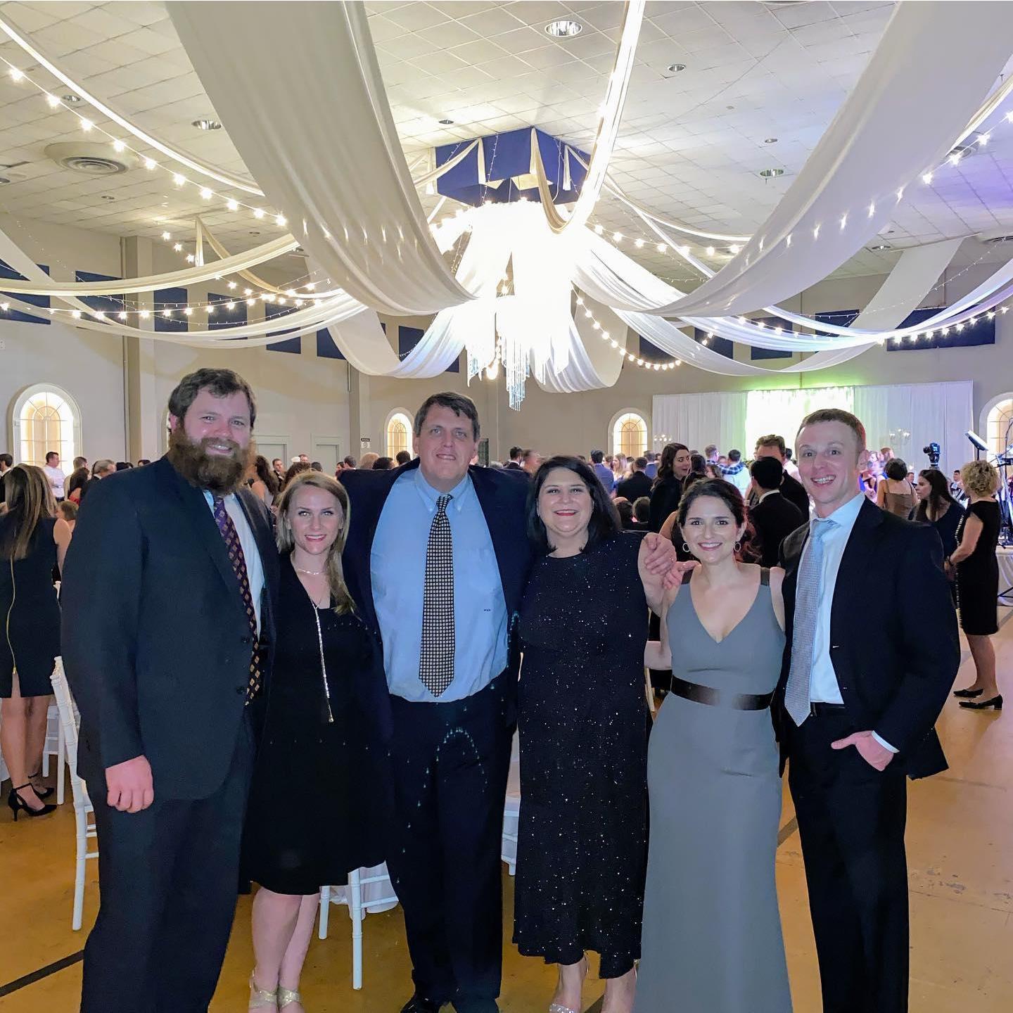 First time getting a group picture taken at a wedding.