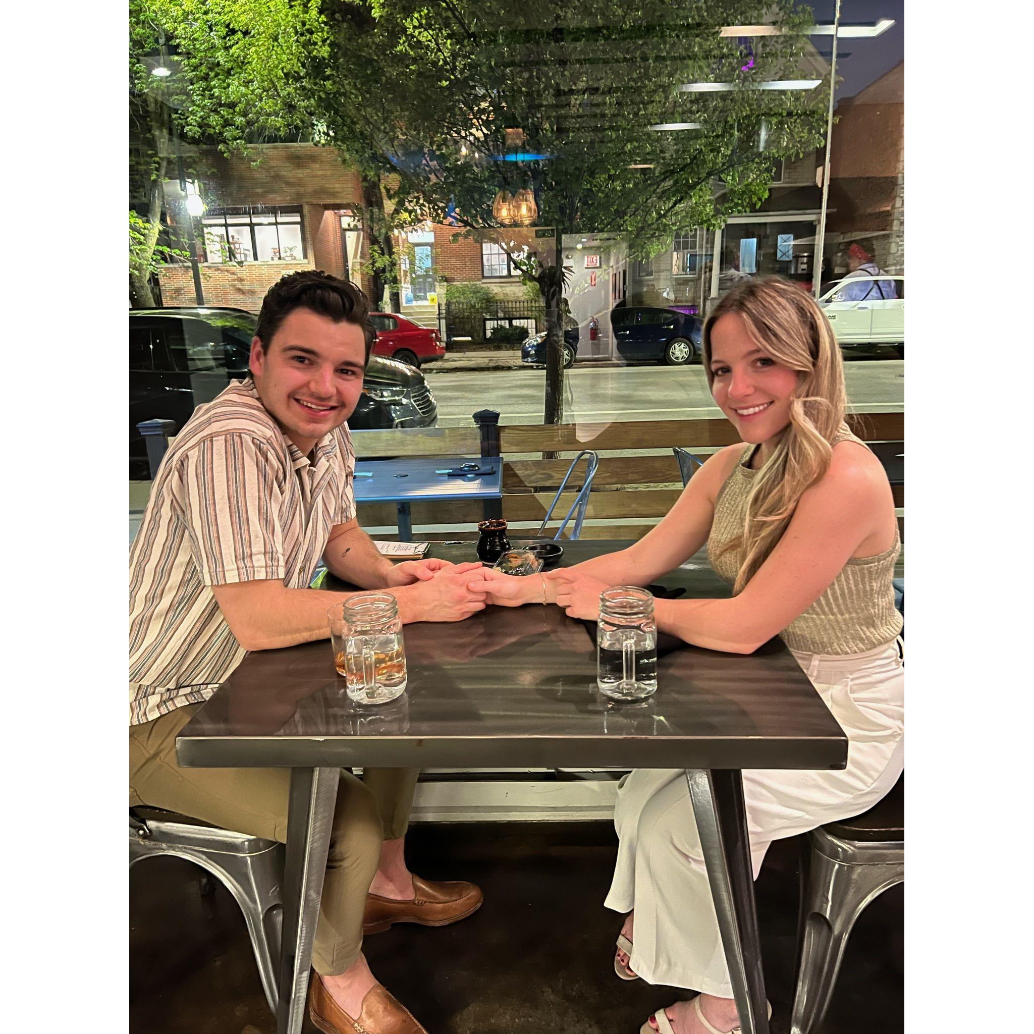 dinner date out :)