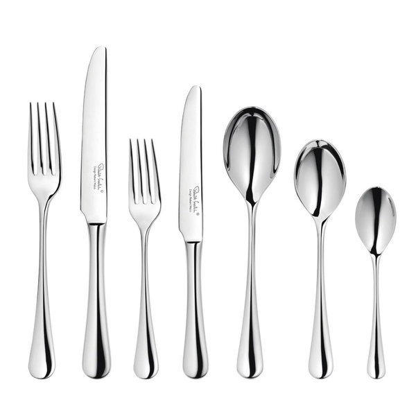 Robert Welch Radford Bright | 48 Piece for 6 People - 6 Free Steak Knives