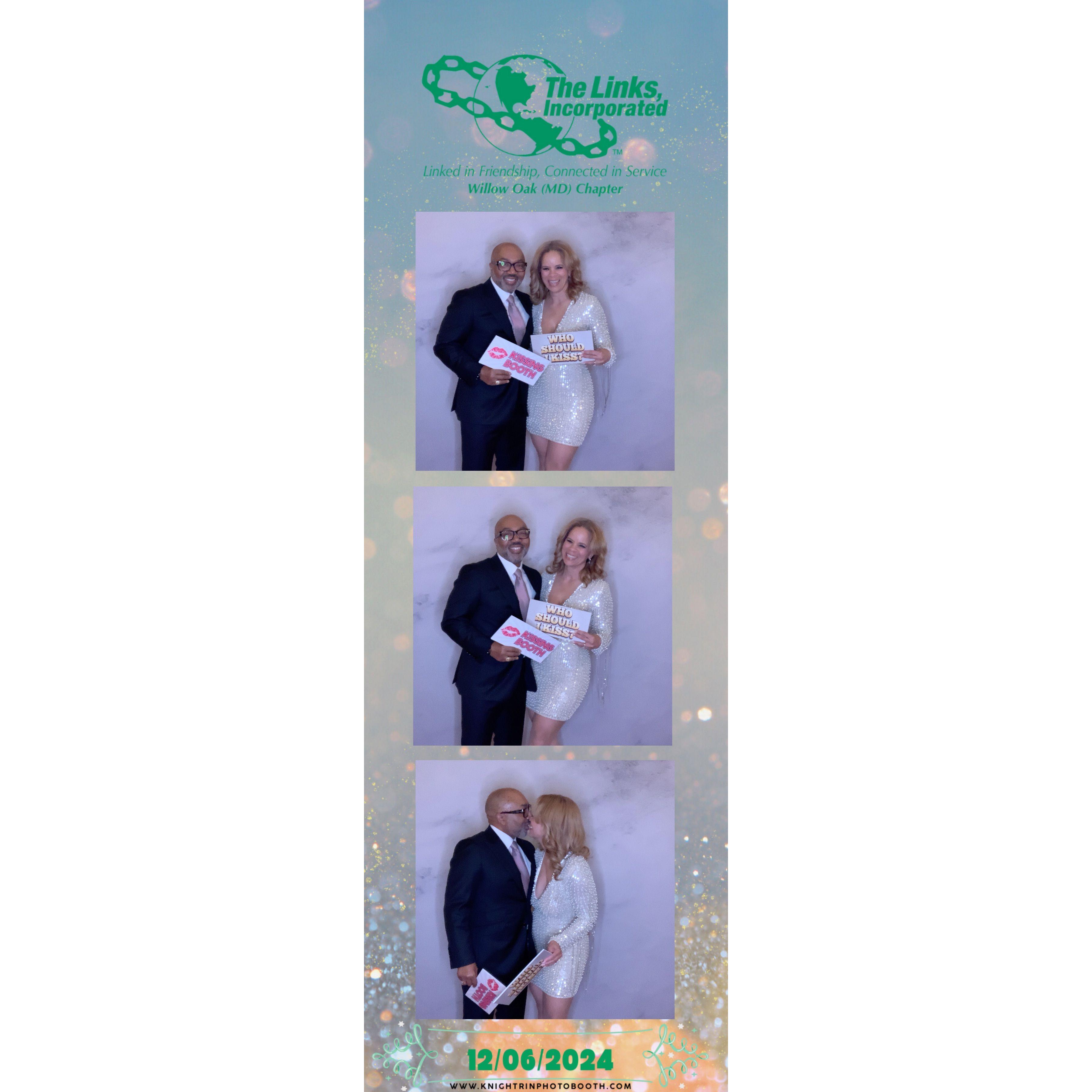 December - Enjoying the Willow Oak (Melanie's chapter) Links annual holiday social.
