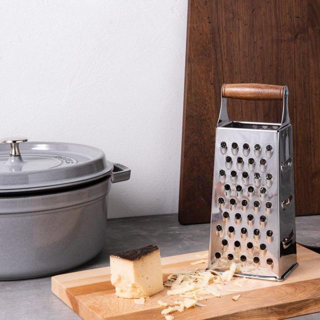 Gristmill Collection Walnut Handle Cheese Grater