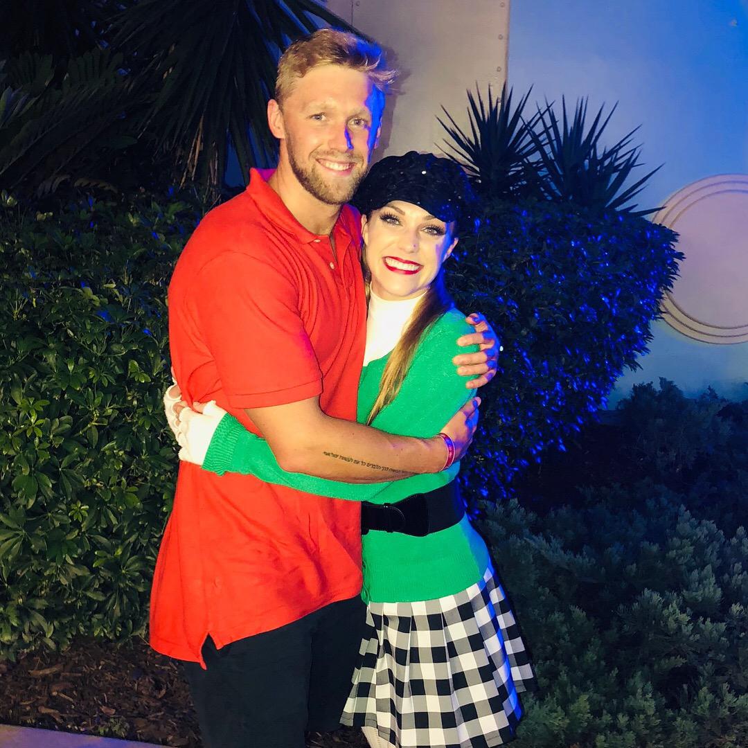 Jared visiting me at Magic Kingdom during my Christmas contract