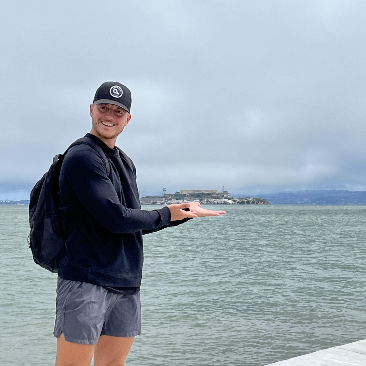 Trav's first trip to The City (San Francisco).