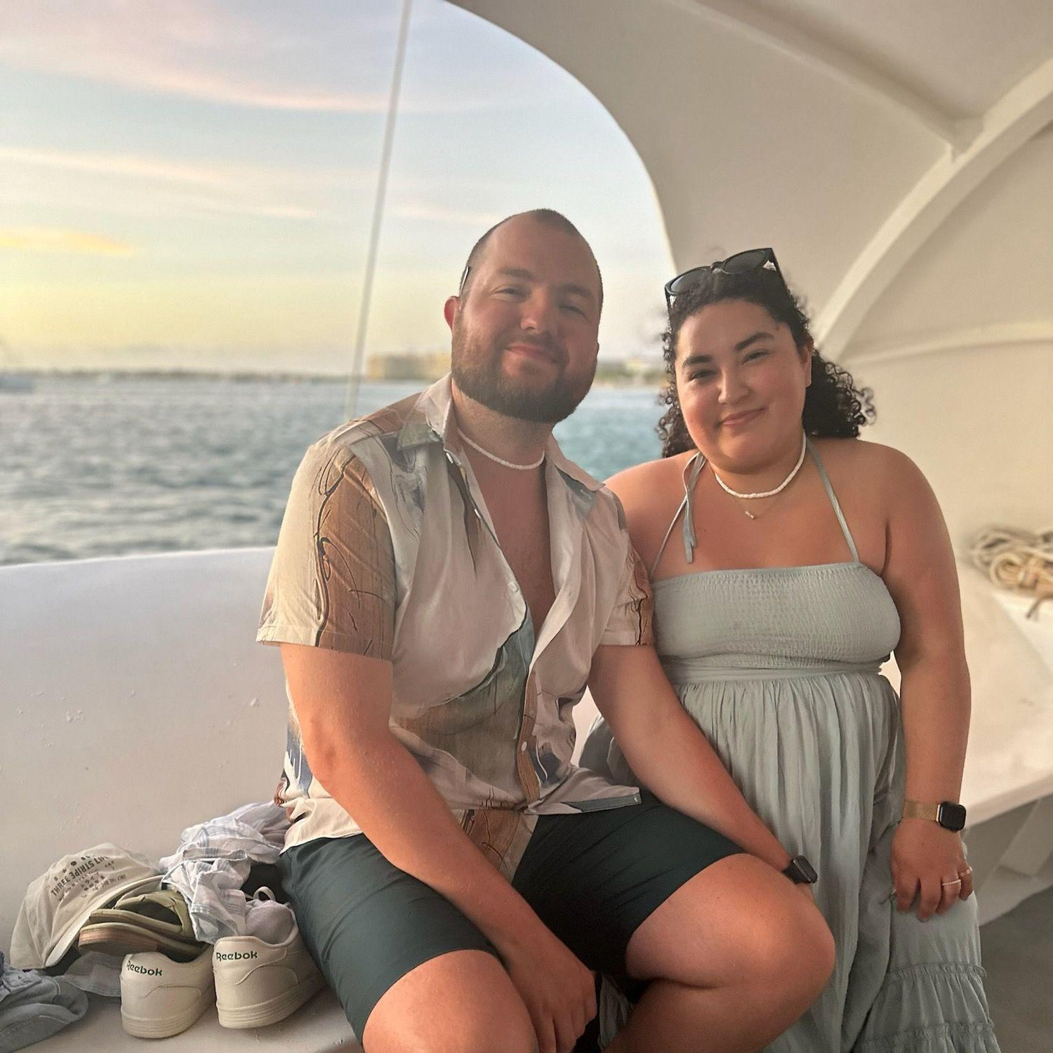 Sunset cruise in Aruba!