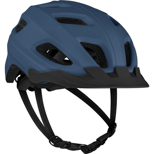 Retrospec Lennon Bike Helmet with LED Safety Light Adjustable Dial & Removable Visor