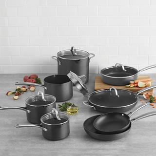 Classic Hard Anodized Nonstick Cookware Set, 14 Piece