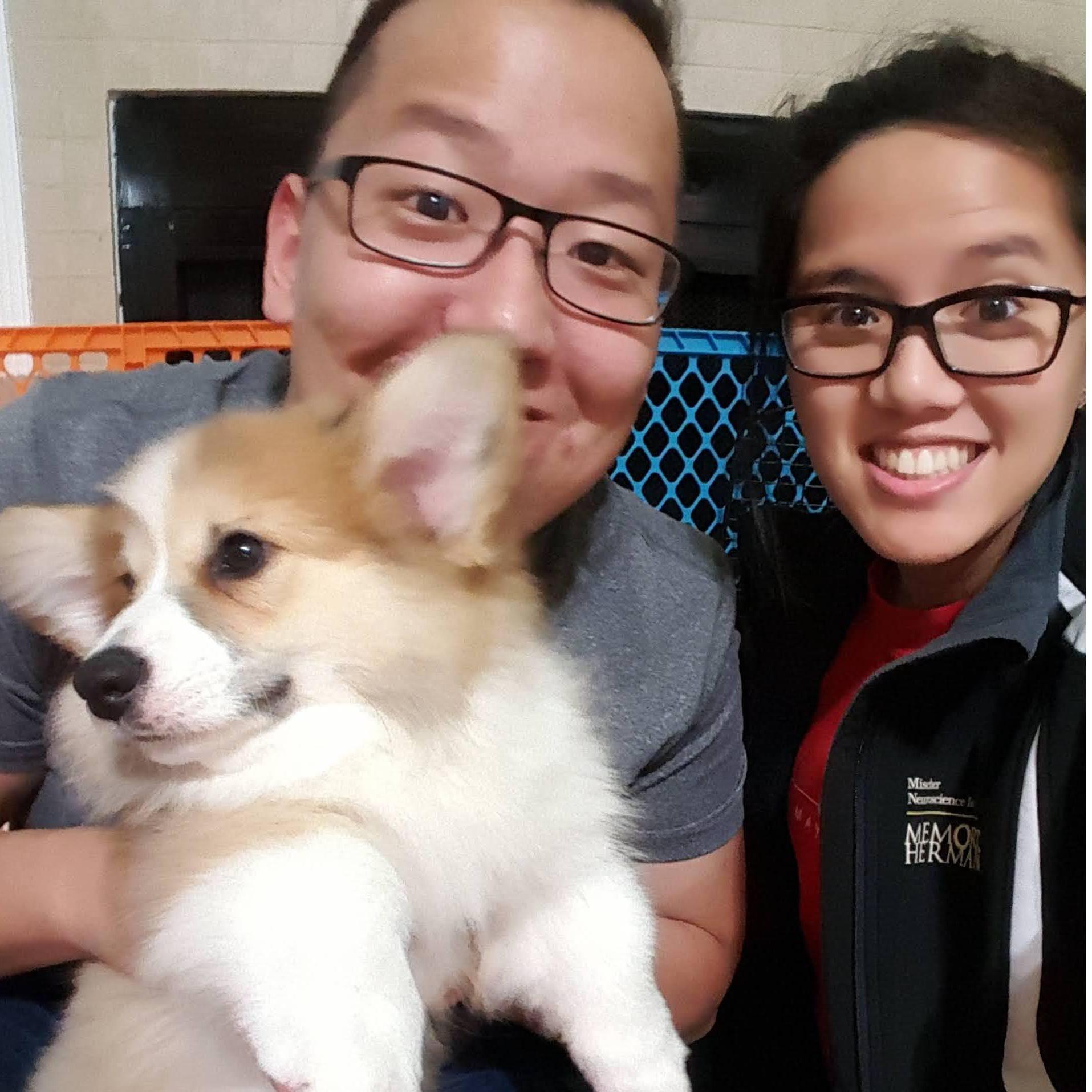 December 2016 - The first day we brought Kiki home.
