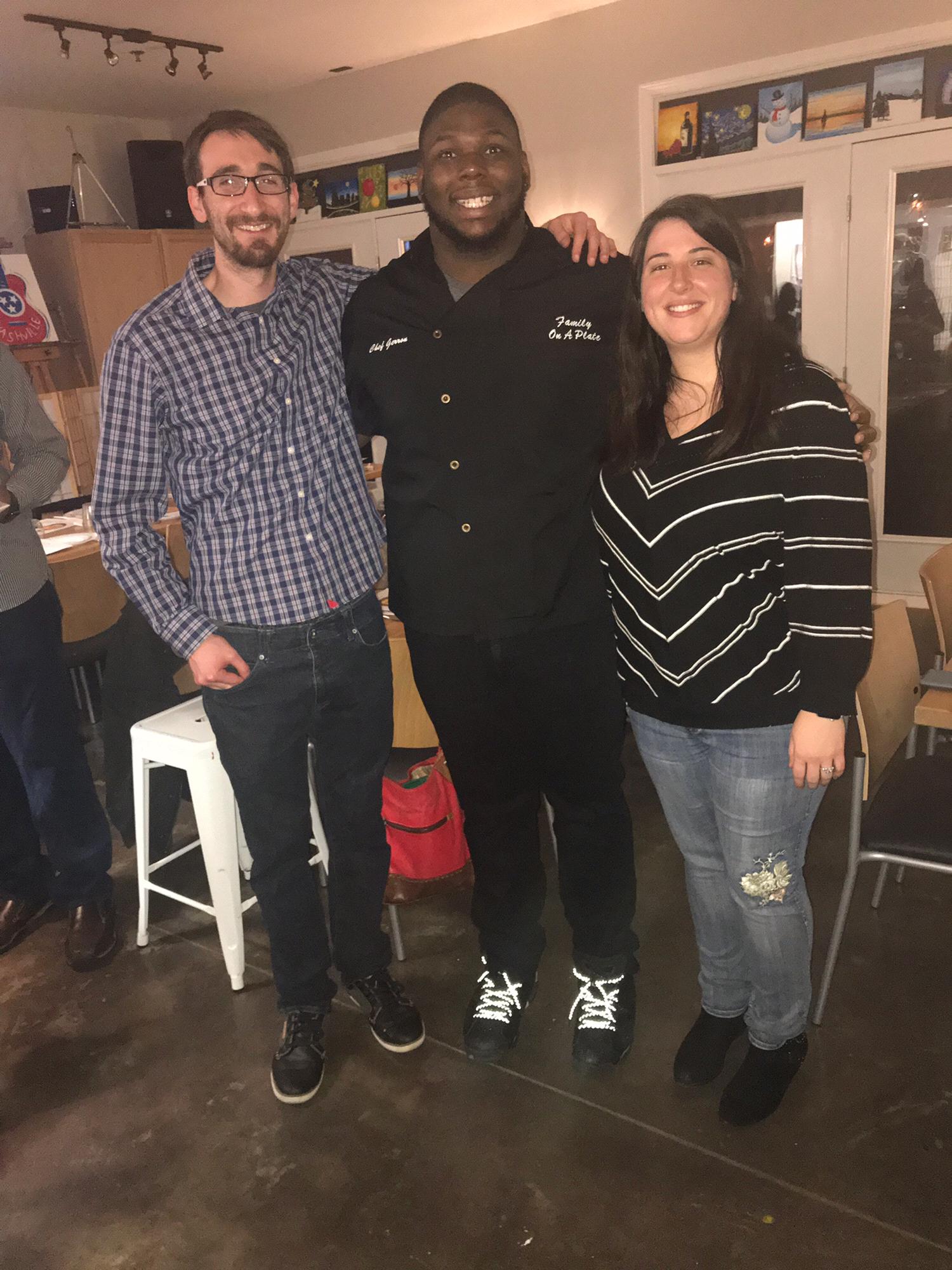 We took a cooking class with Master Chef winner Gerron