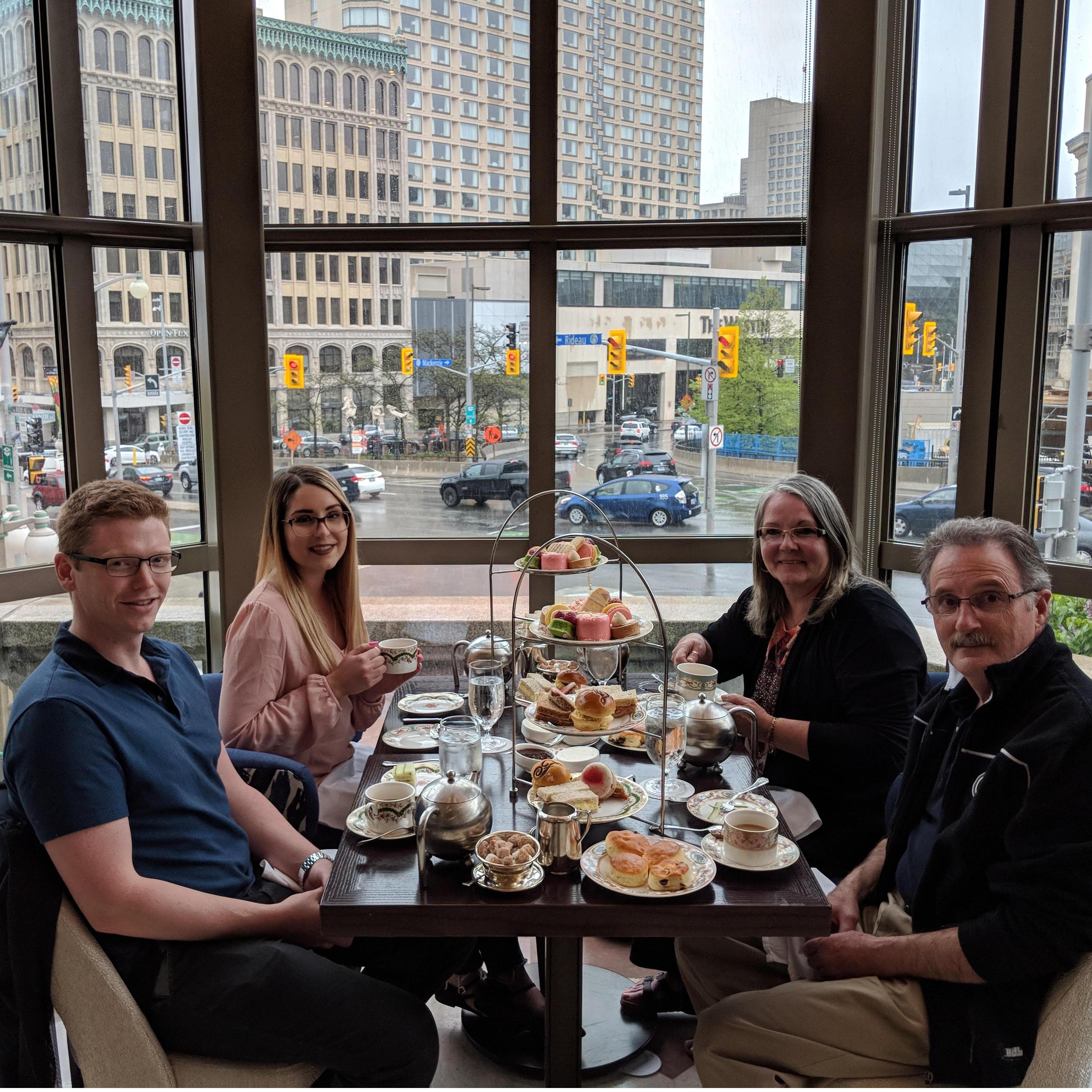 High Tea for Demi and Charlene's birthdays 2018