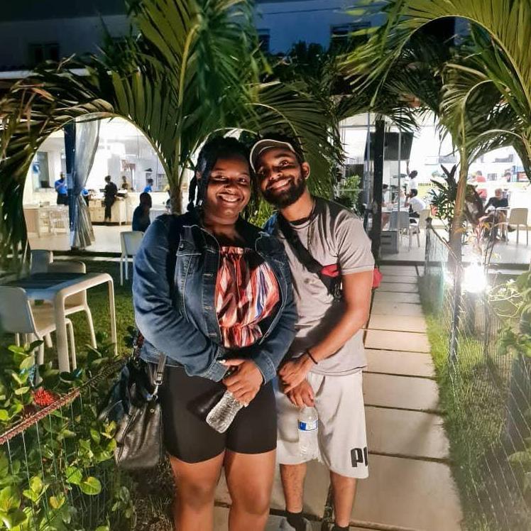 Our 2022 trip to Sierra Leone. We went to Gigibounta, an ice cream restuarant.