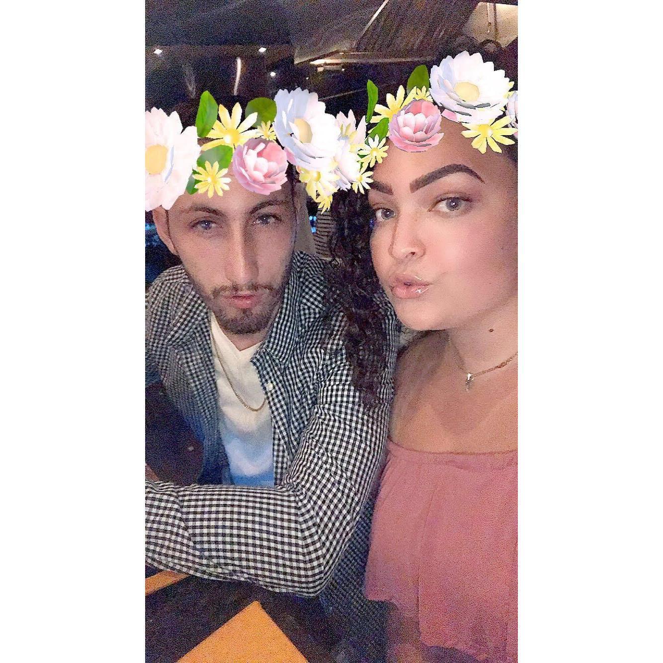Any flower crown Snap Chat filter is our fav