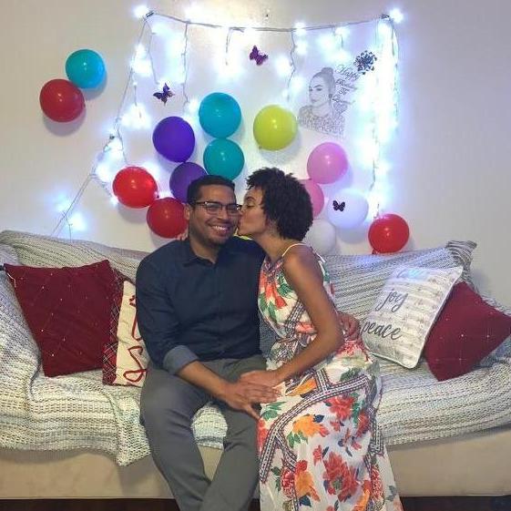 First birthday together!
¡Primer cumpleaños juntos! Tiempos de cuarentena.