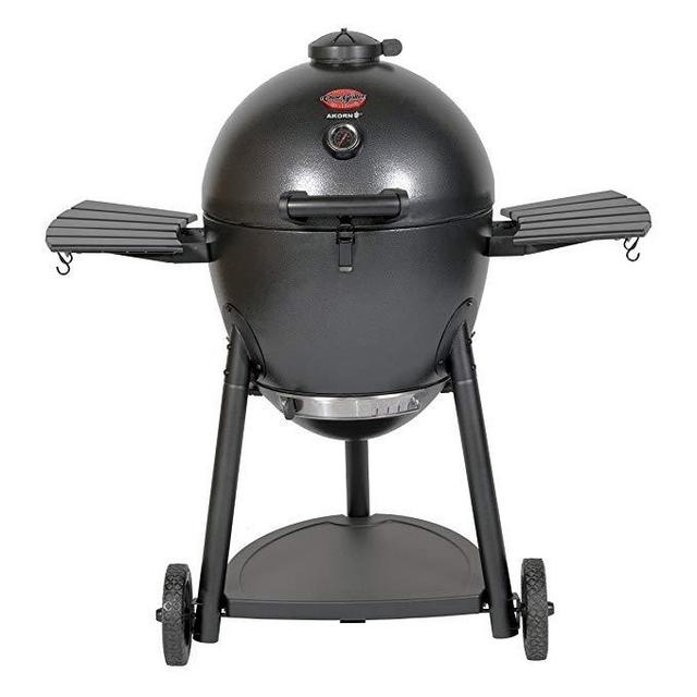 Char-Griller E16620 Akorn Kamado Kooker Charcoal Barbecue Grill and Smoker, Black