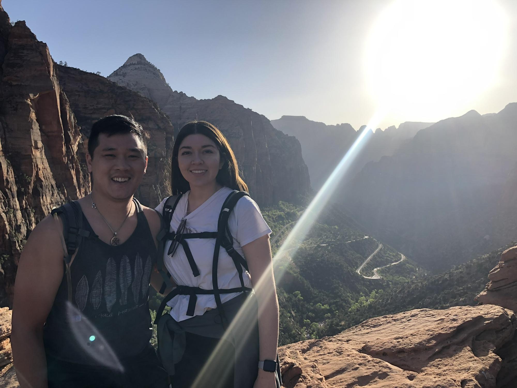 Hiking in Zion National Park