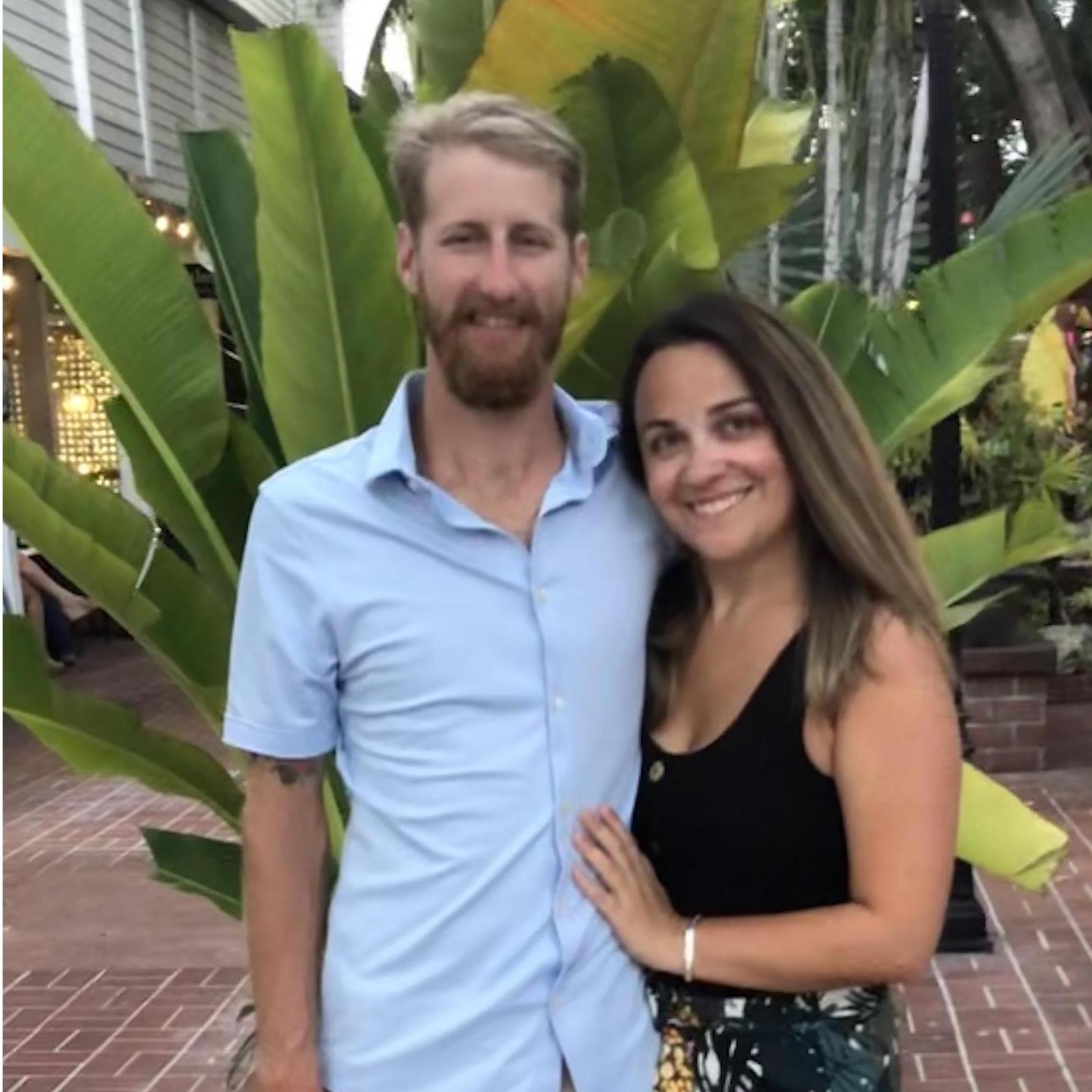 The night before we got engaged in Key West