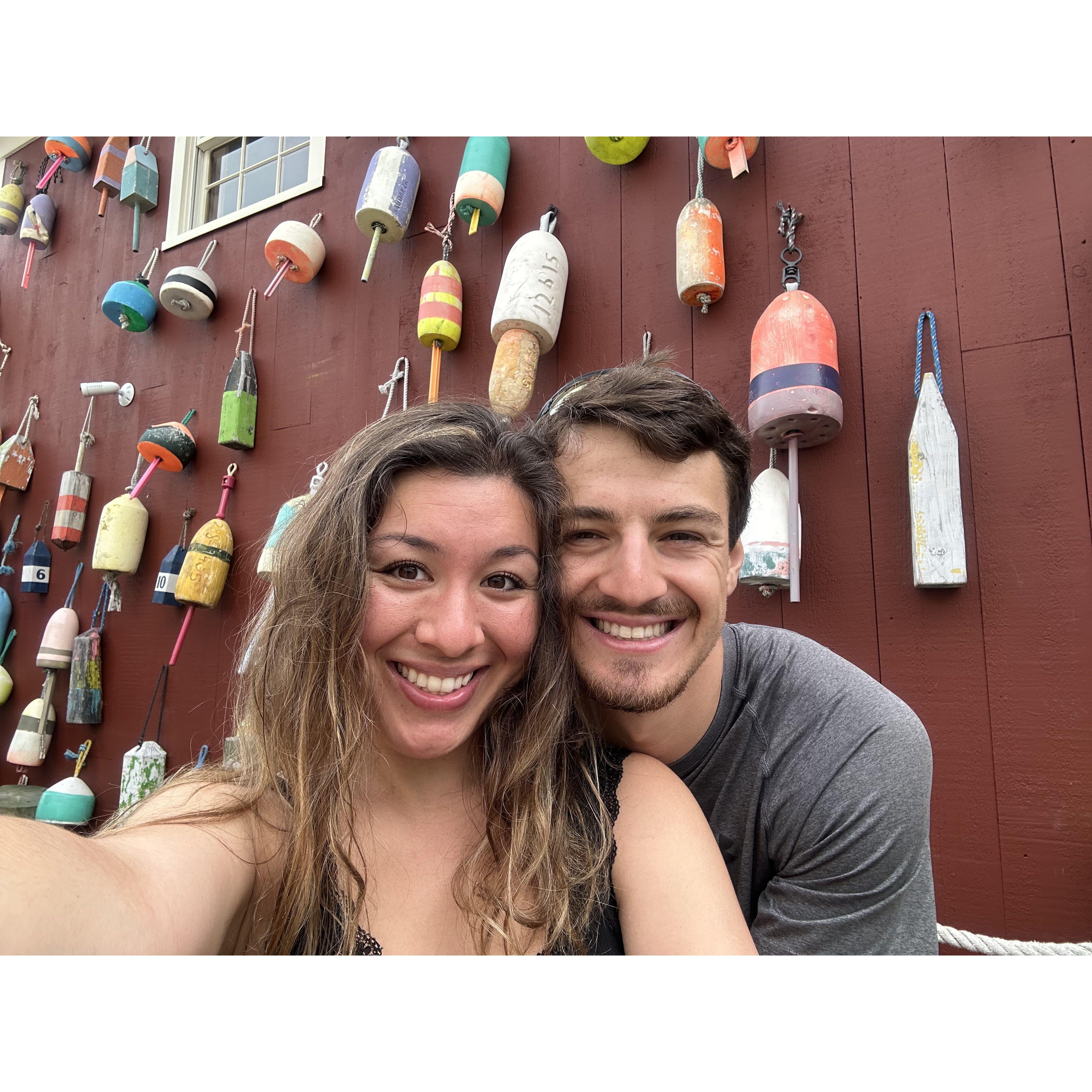 Very Maine-like :) We had lobster rolls every day!