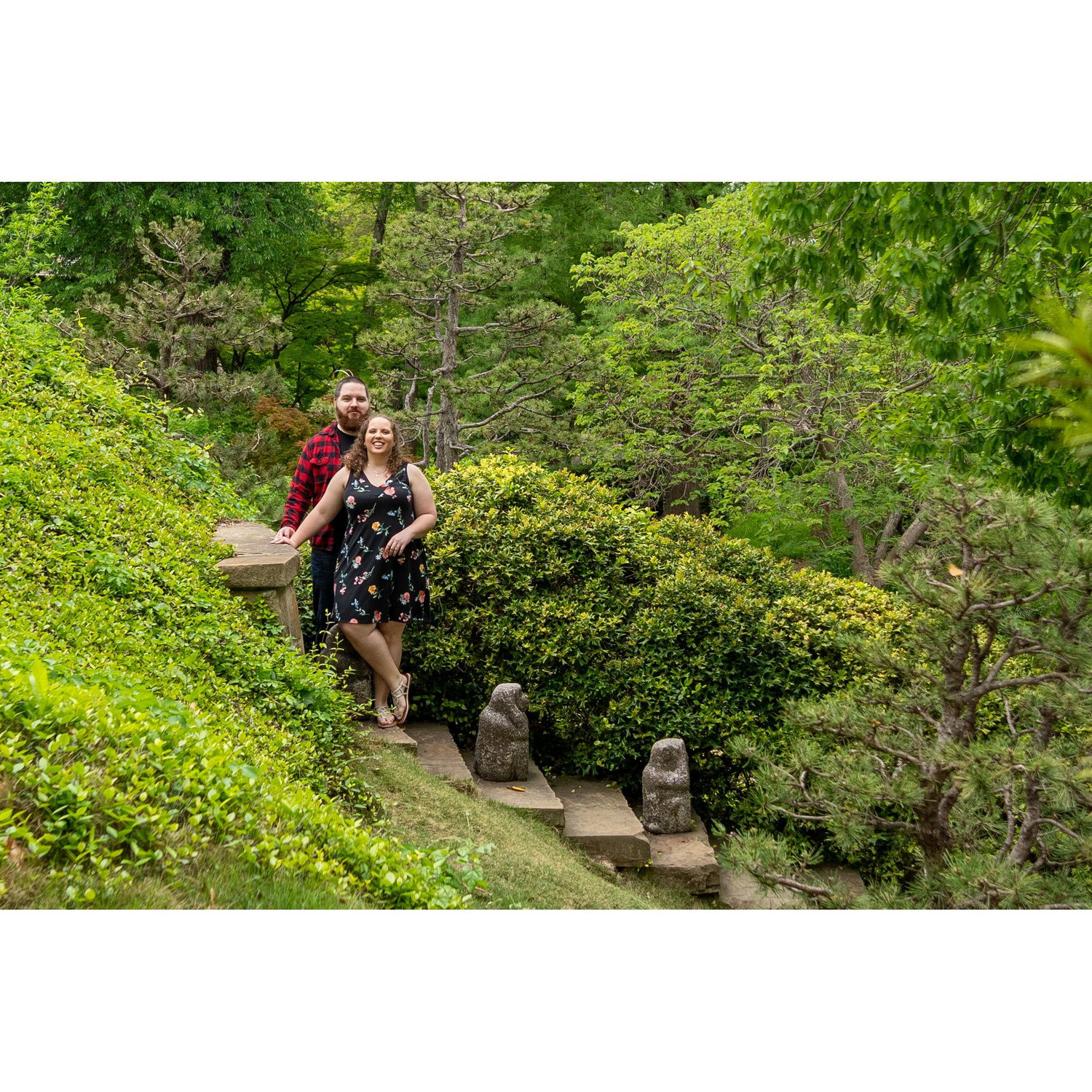 Engagement photos!
Fort Worth Botanical Gardens, April 2024