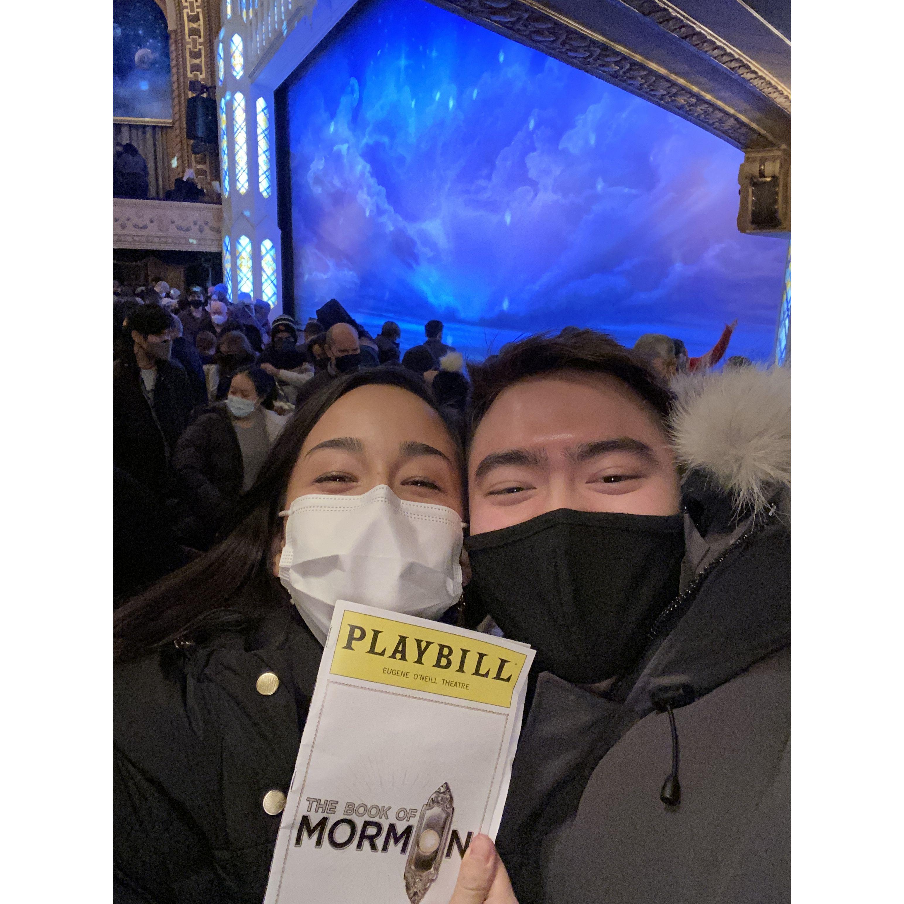 Thomas' favorite (?) Broadway show!