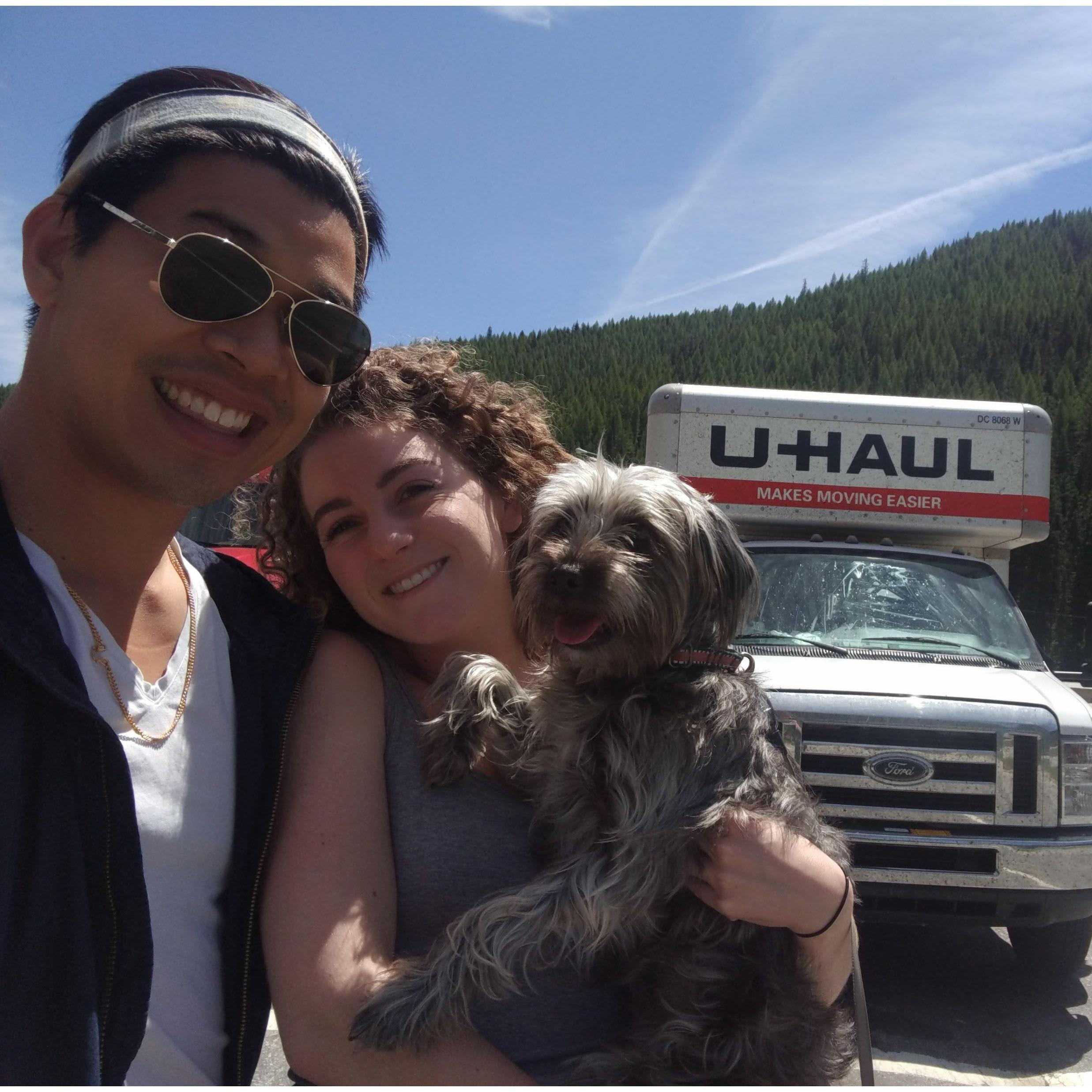 We moved from Madison to Seattle in May 2020