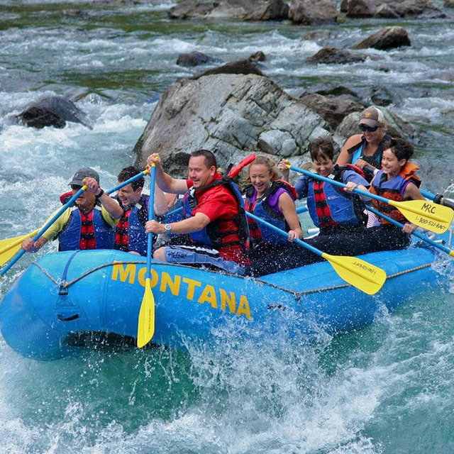 Whitewater rafting tour