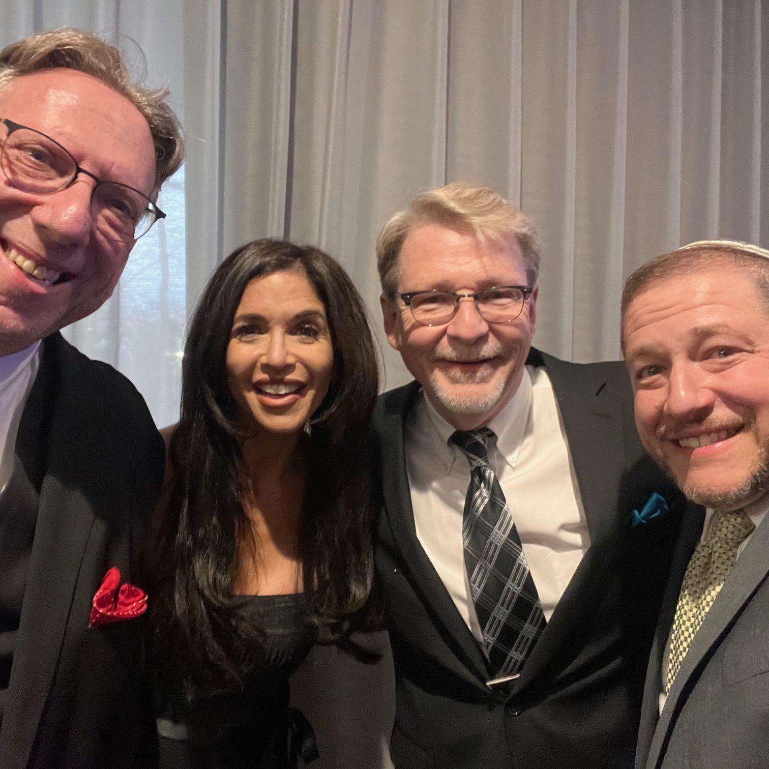 Our beloved Cantor Laurie and Rabbi Ari