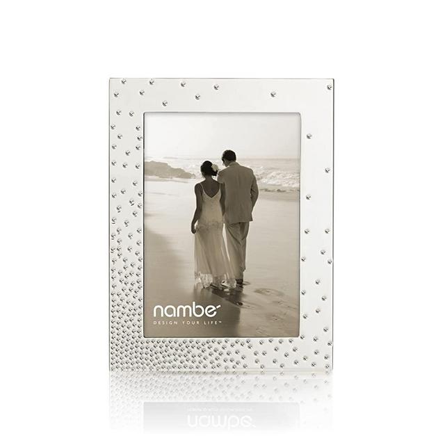 Nambe Dazzle Picture Frame, 5" x 7"